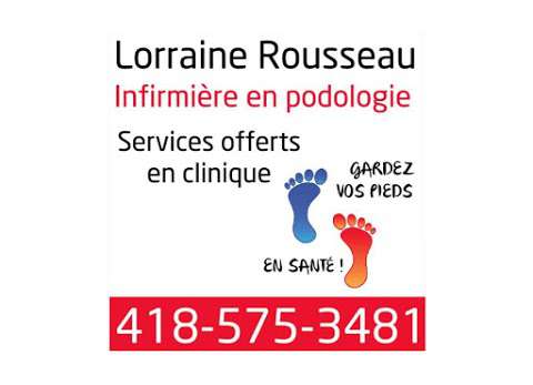 Lorraine Rousseau infirmiere en soins de pieds